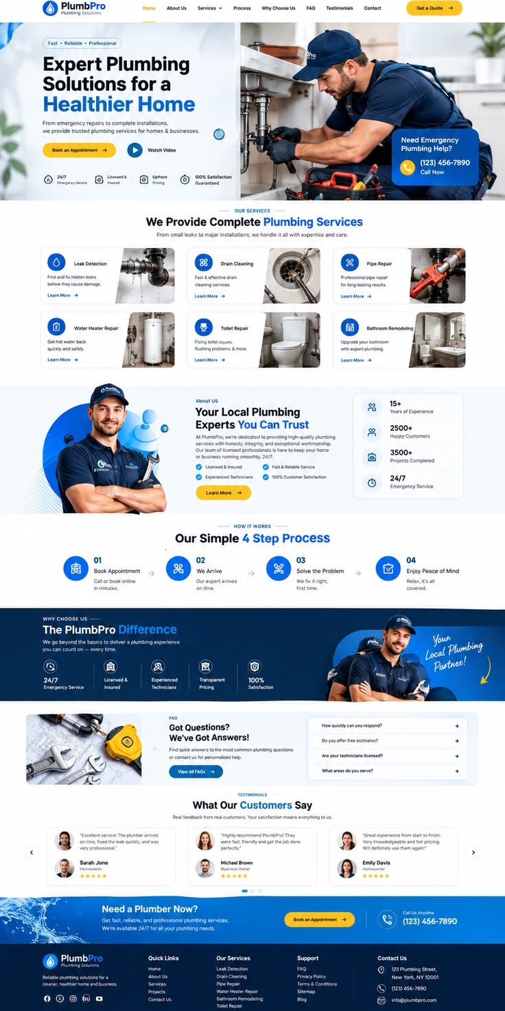 Plumbing Website